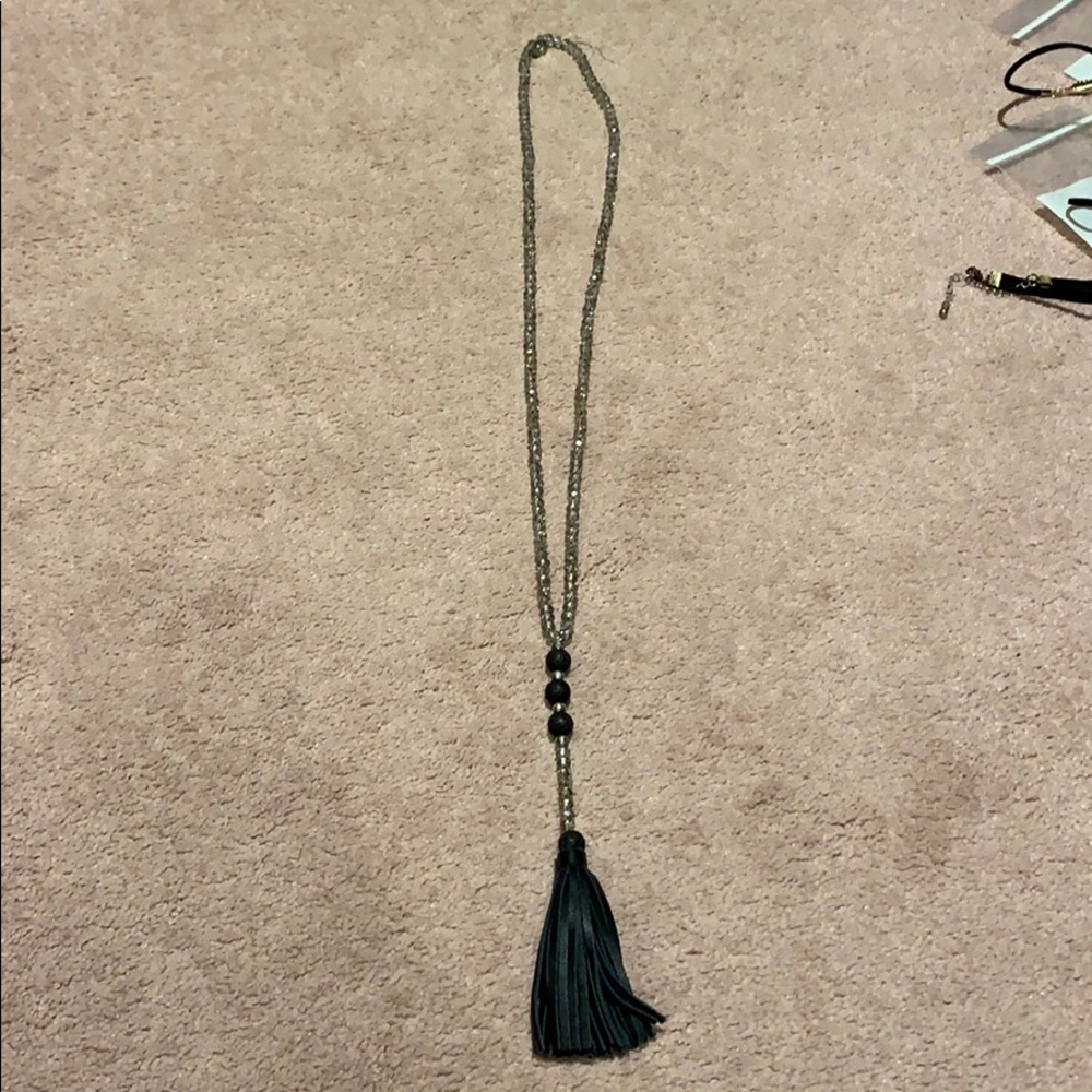Tassel necklace
